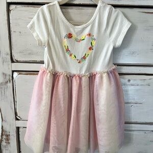 Cat & Jack Floral Girls Dress 3T